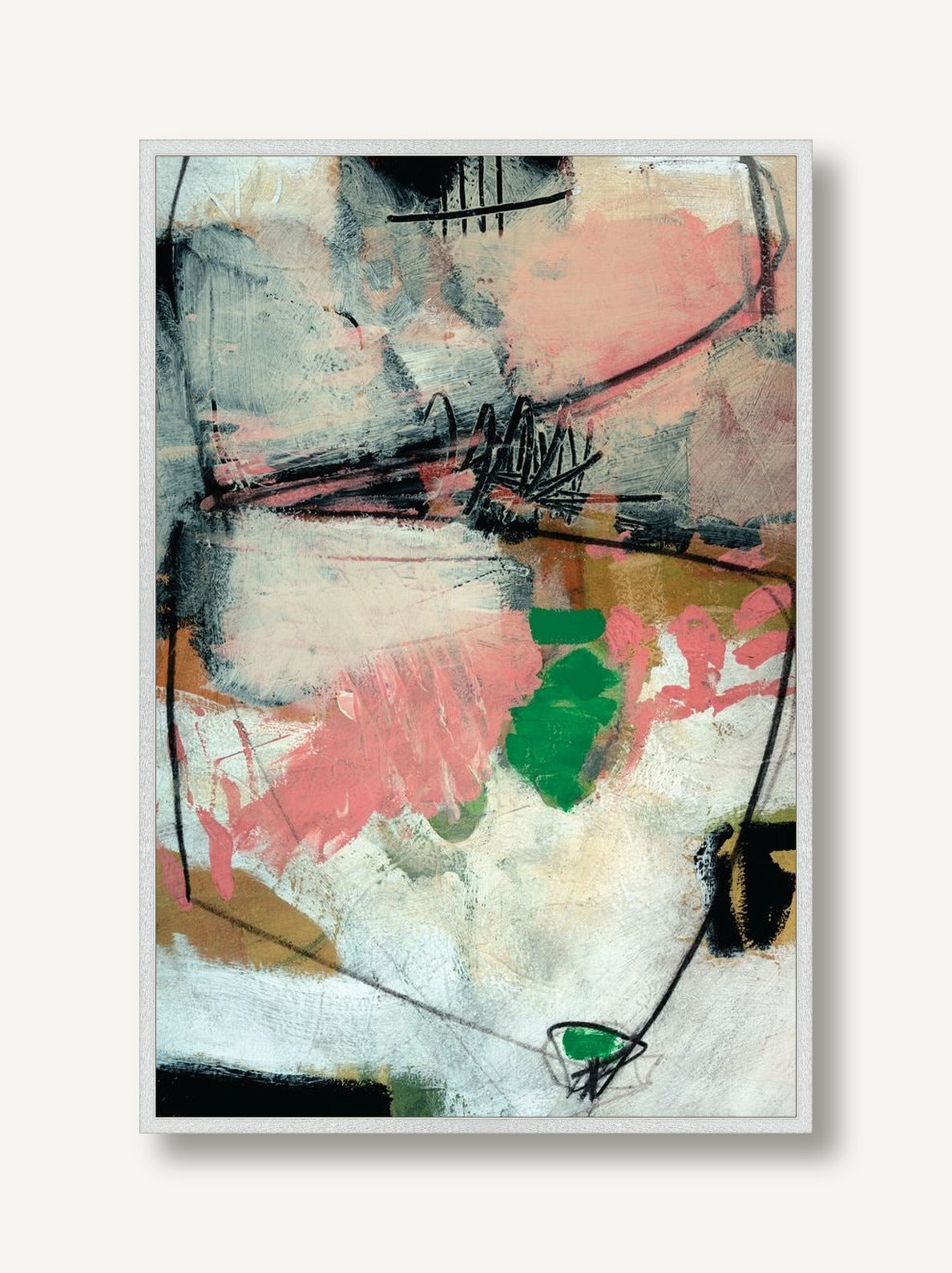 Heeded Intuition 1 framed