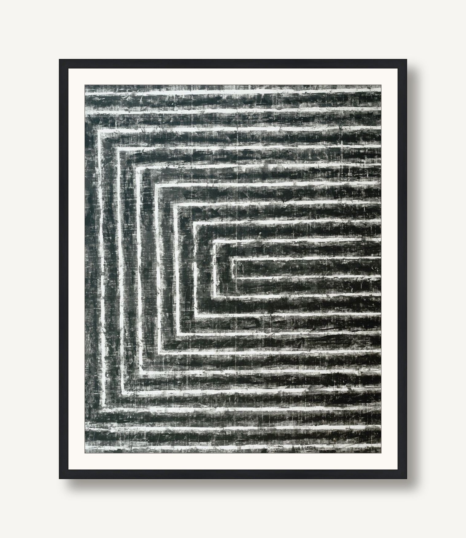 Linear Paths to the Past 2 framed