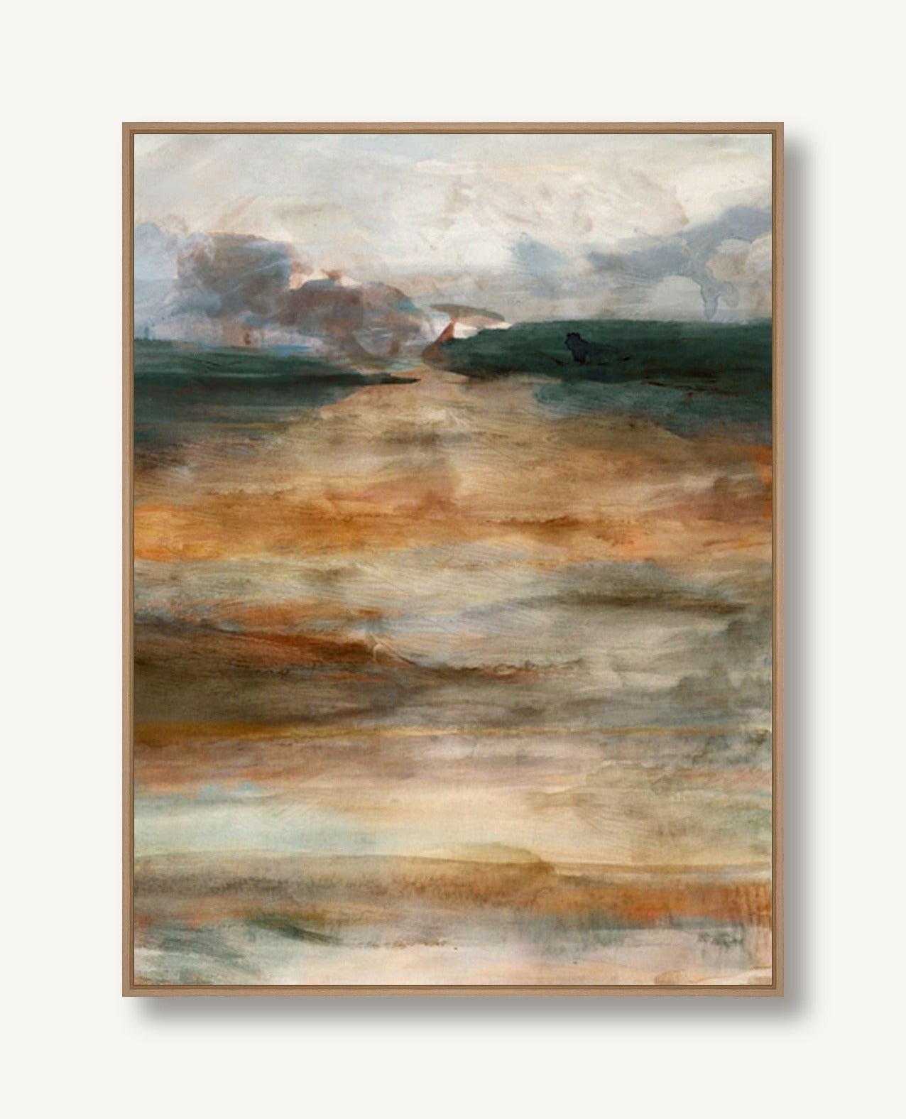 Midnight Ochre 1 framed