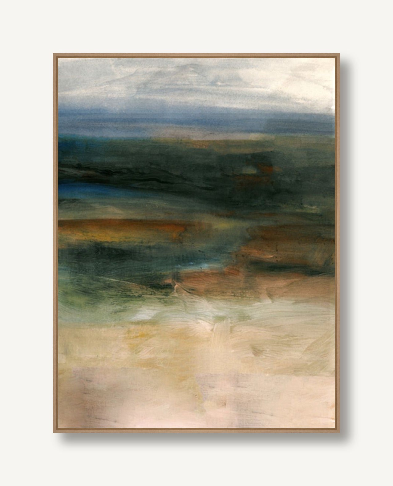 Midnight Ochre 2 framed