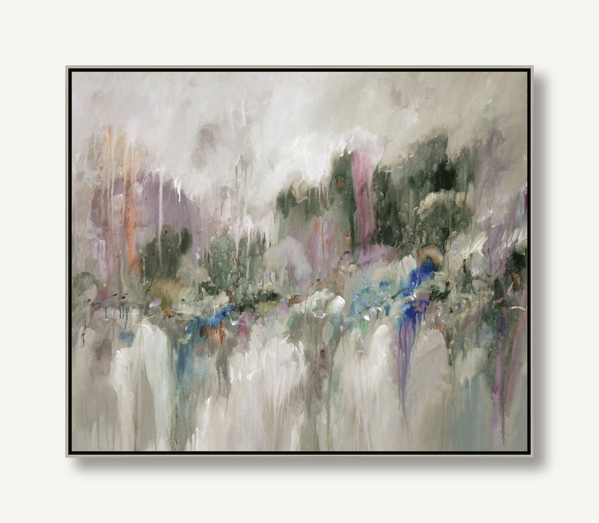Pretty Precipitation 1 framed