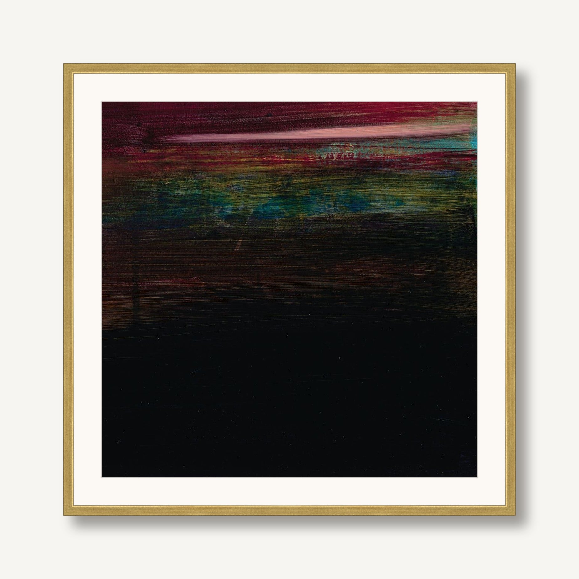 Shaded Spectrum 4 framed