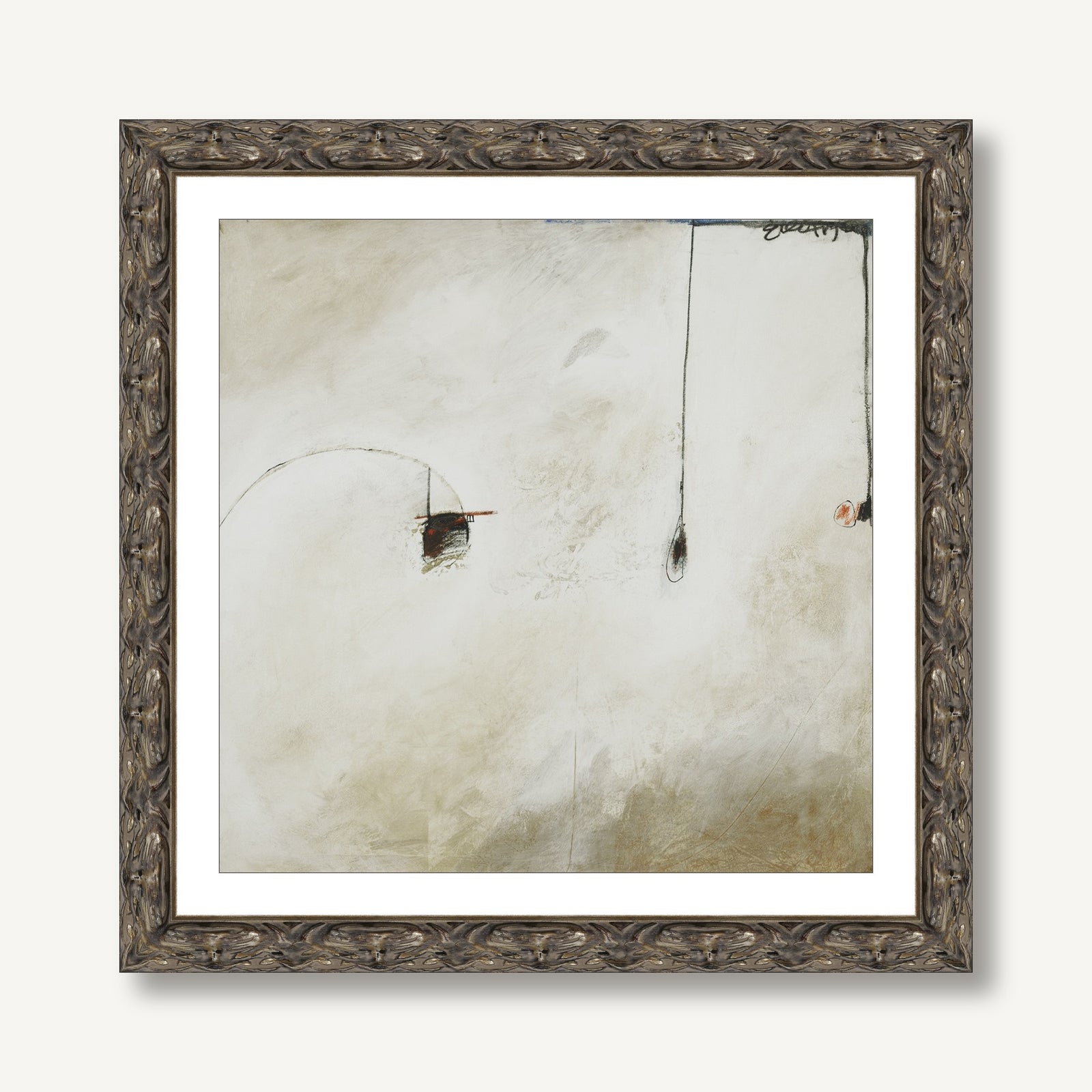 The Long Light 1 framed