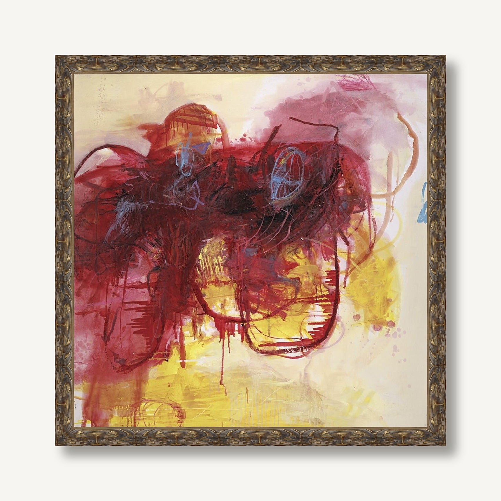 Vibrant Percussion 1 framed