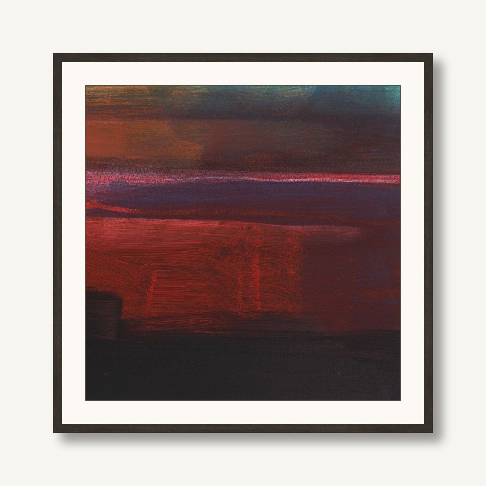 Vivid Hues 4 framed