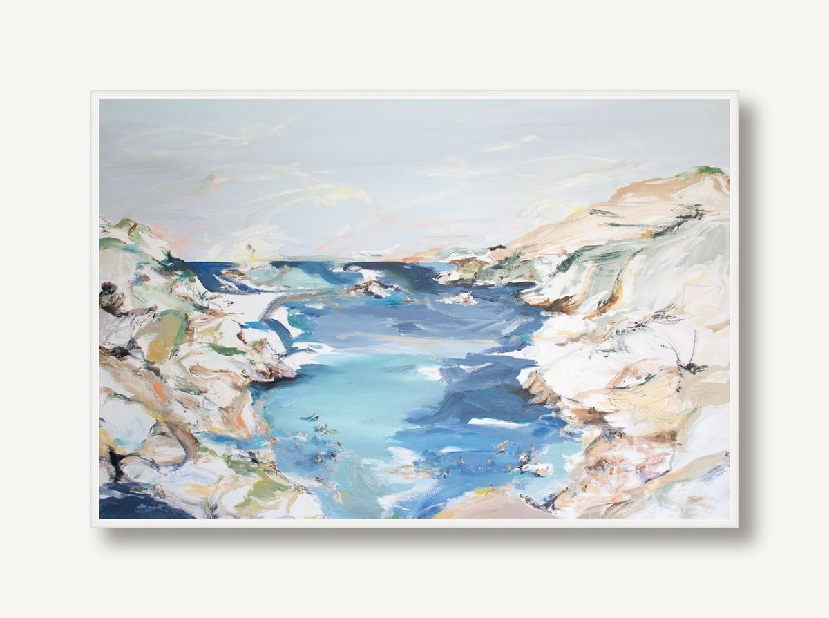Intimate Shores 1 framed
