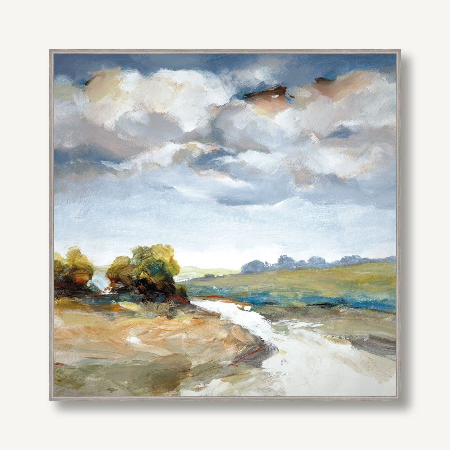 A Path Across 1 framed