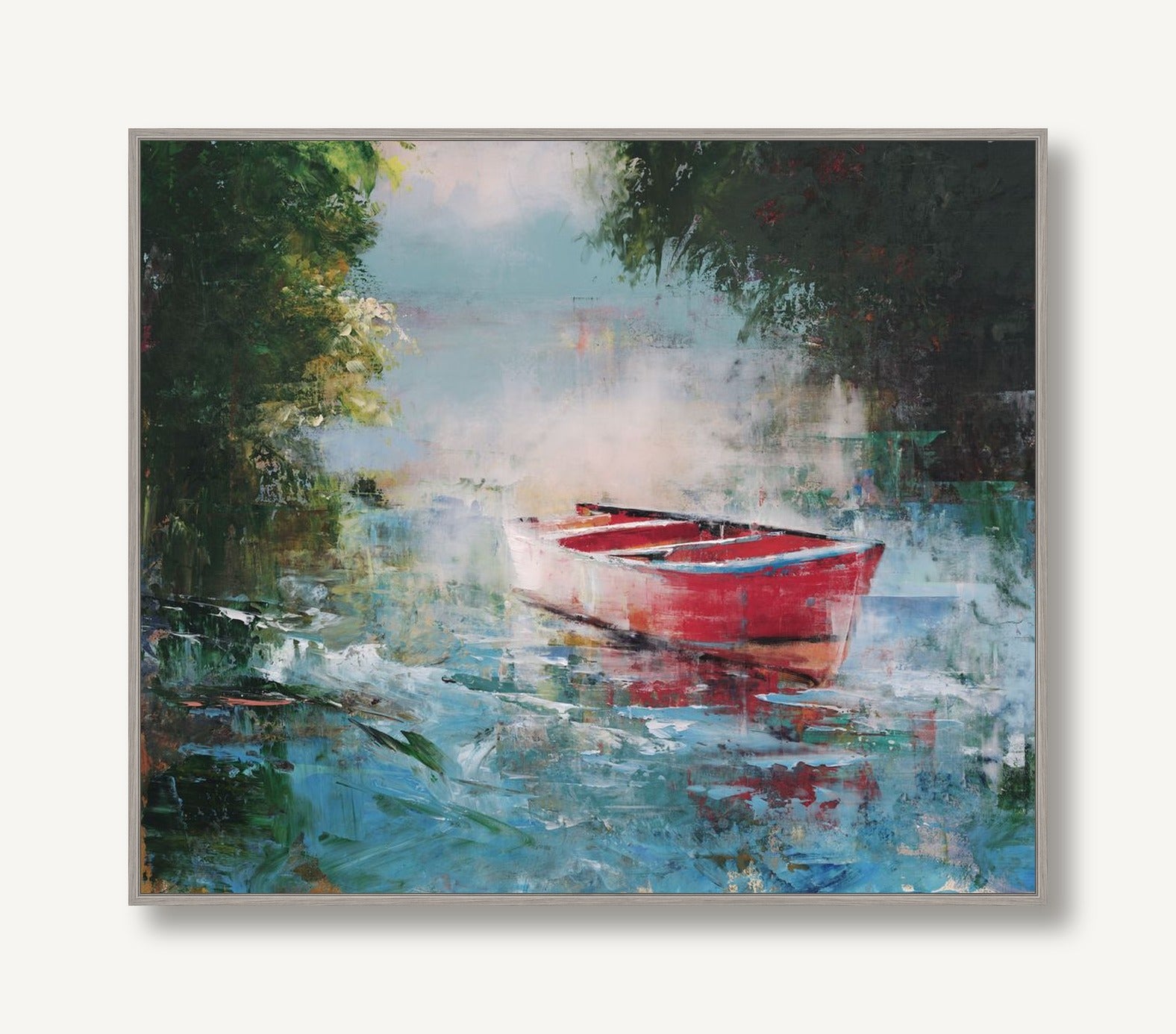 A Moment on the Water 1 framed