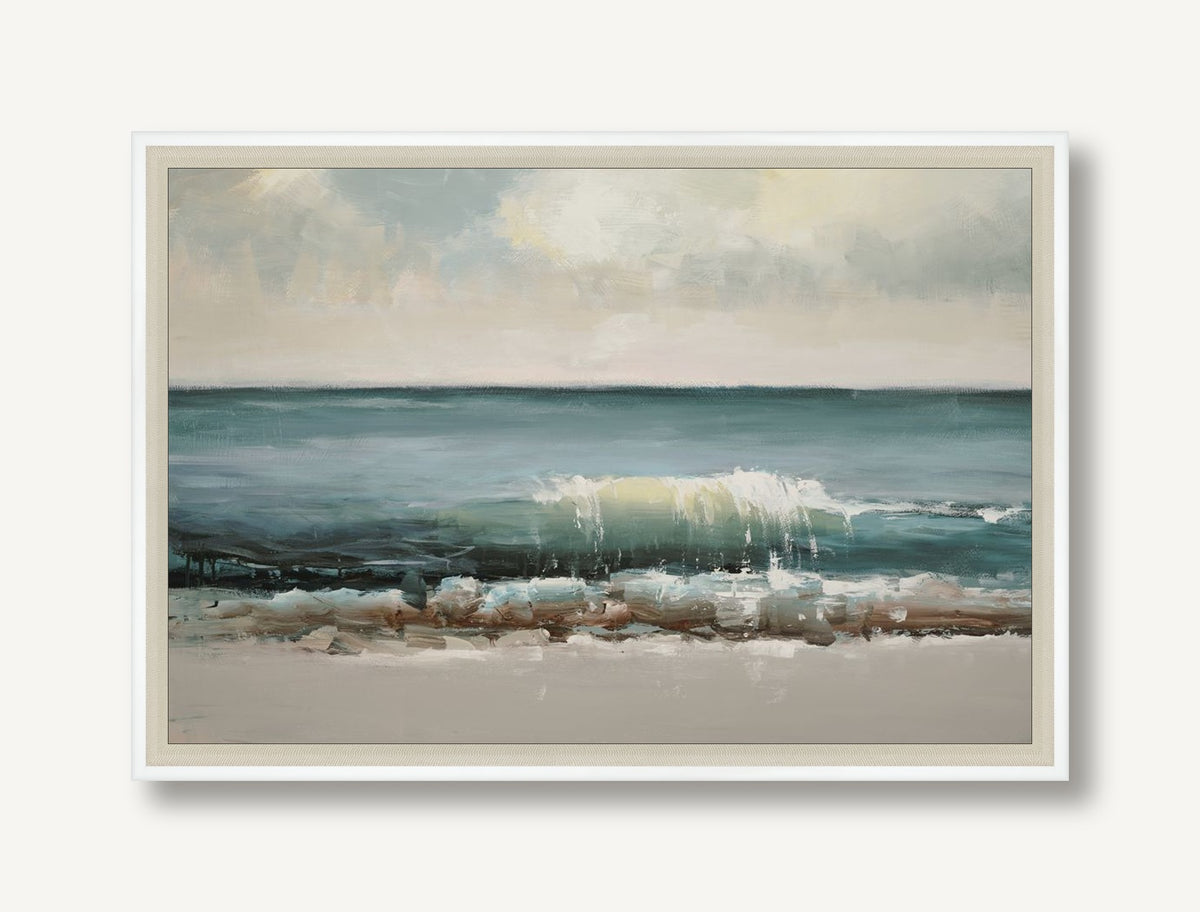 Breaks and Ebbs 1 framed