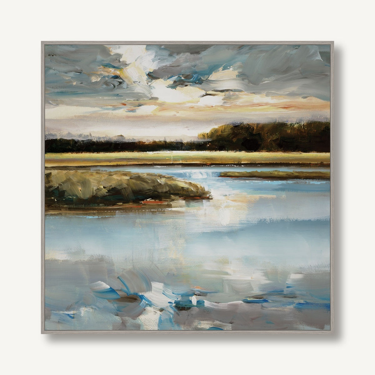 Covered Horizons 1 framed