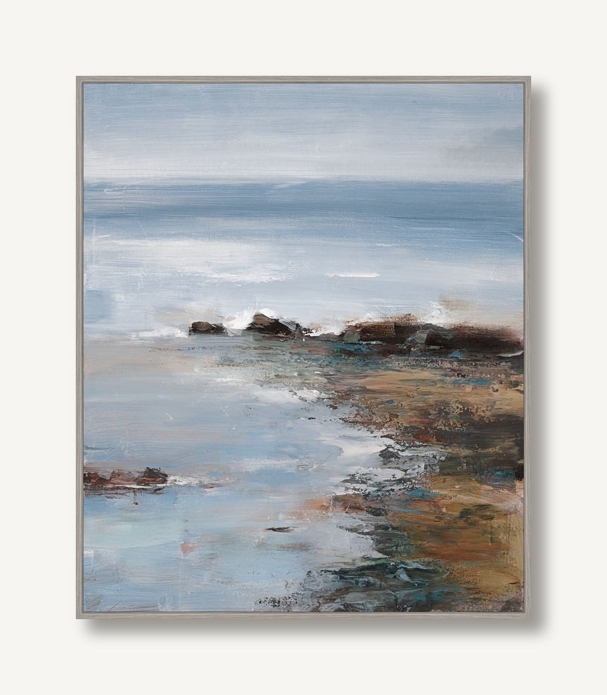 Coastal Introspection 1 framed