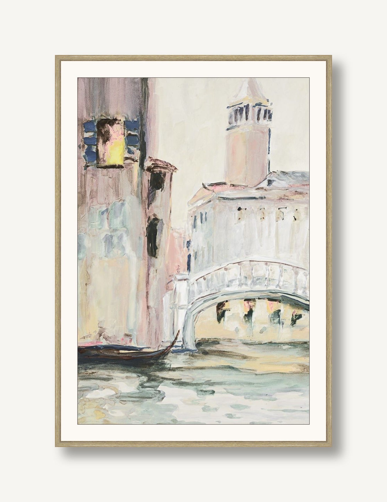 Canal Memories 3 framed