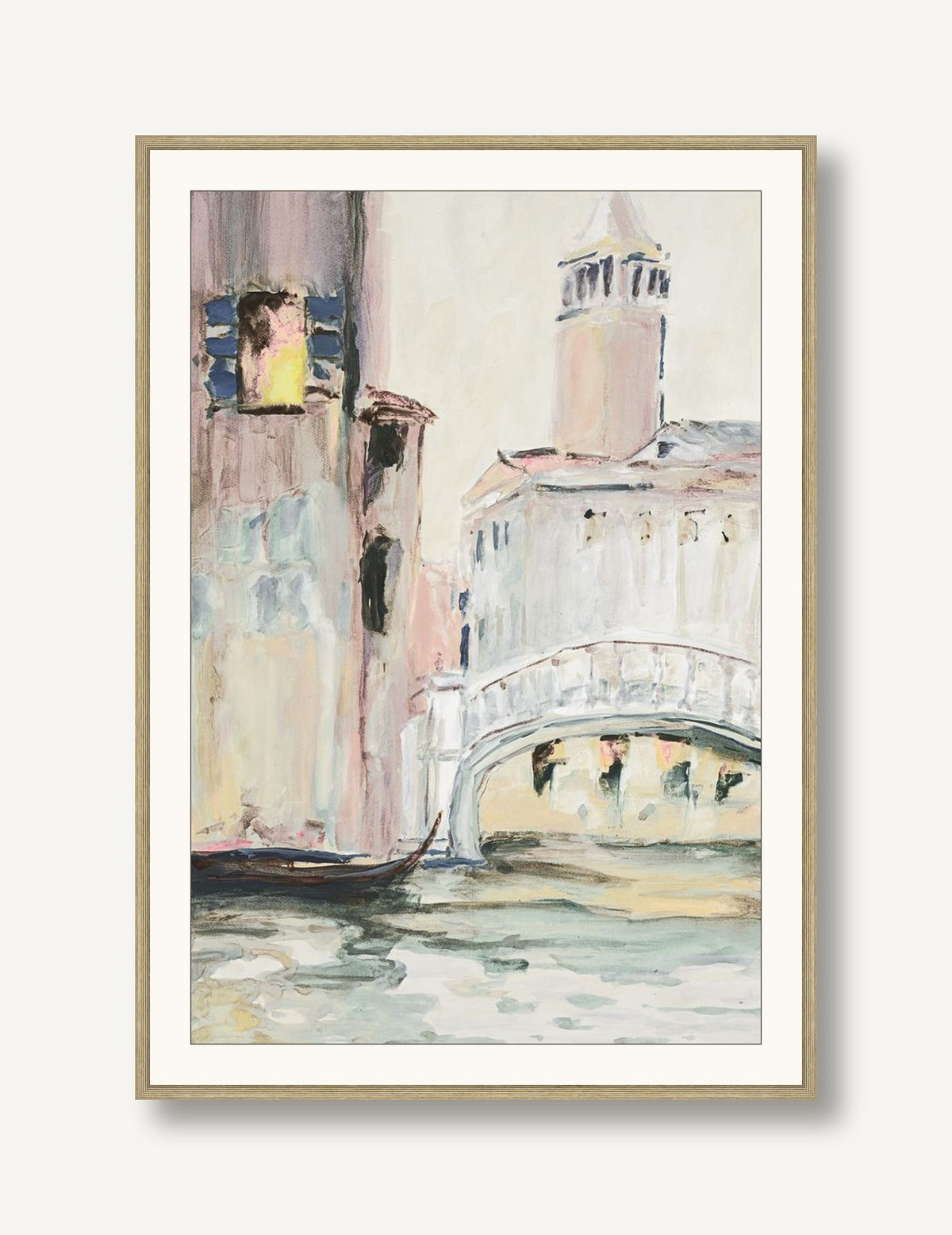 Canal Memories 3 framed