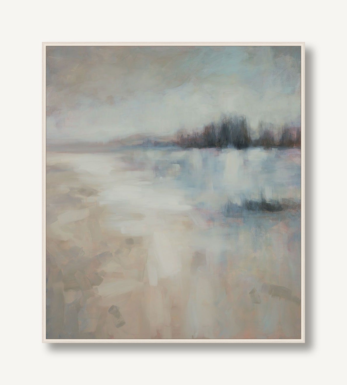 Diamonds On the Water 1 framed
