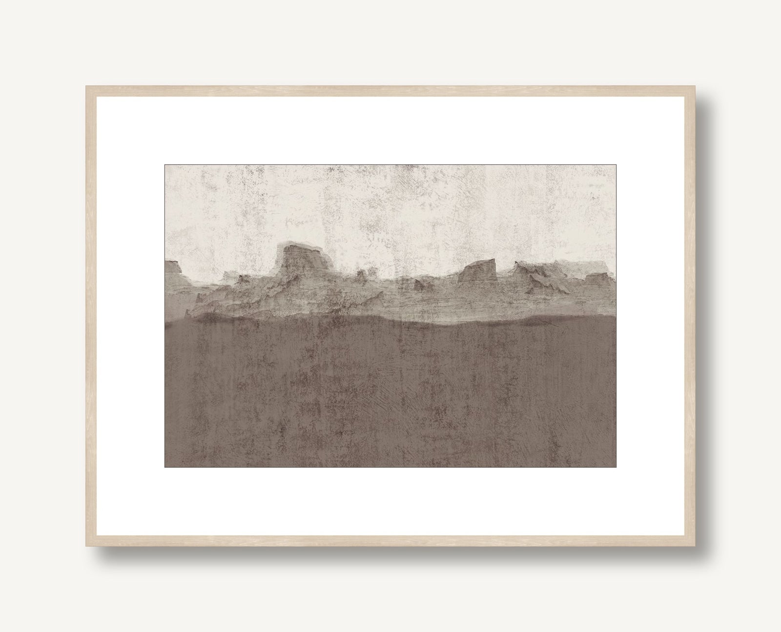 Desert Walls 3 framed