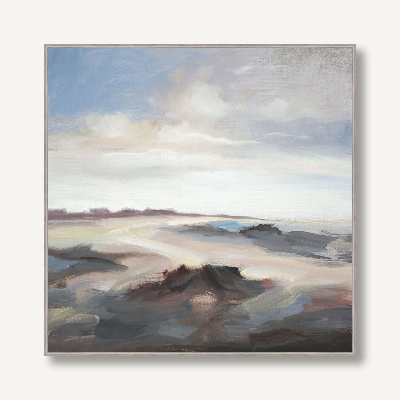 Earth's Soft Breath 1 framed