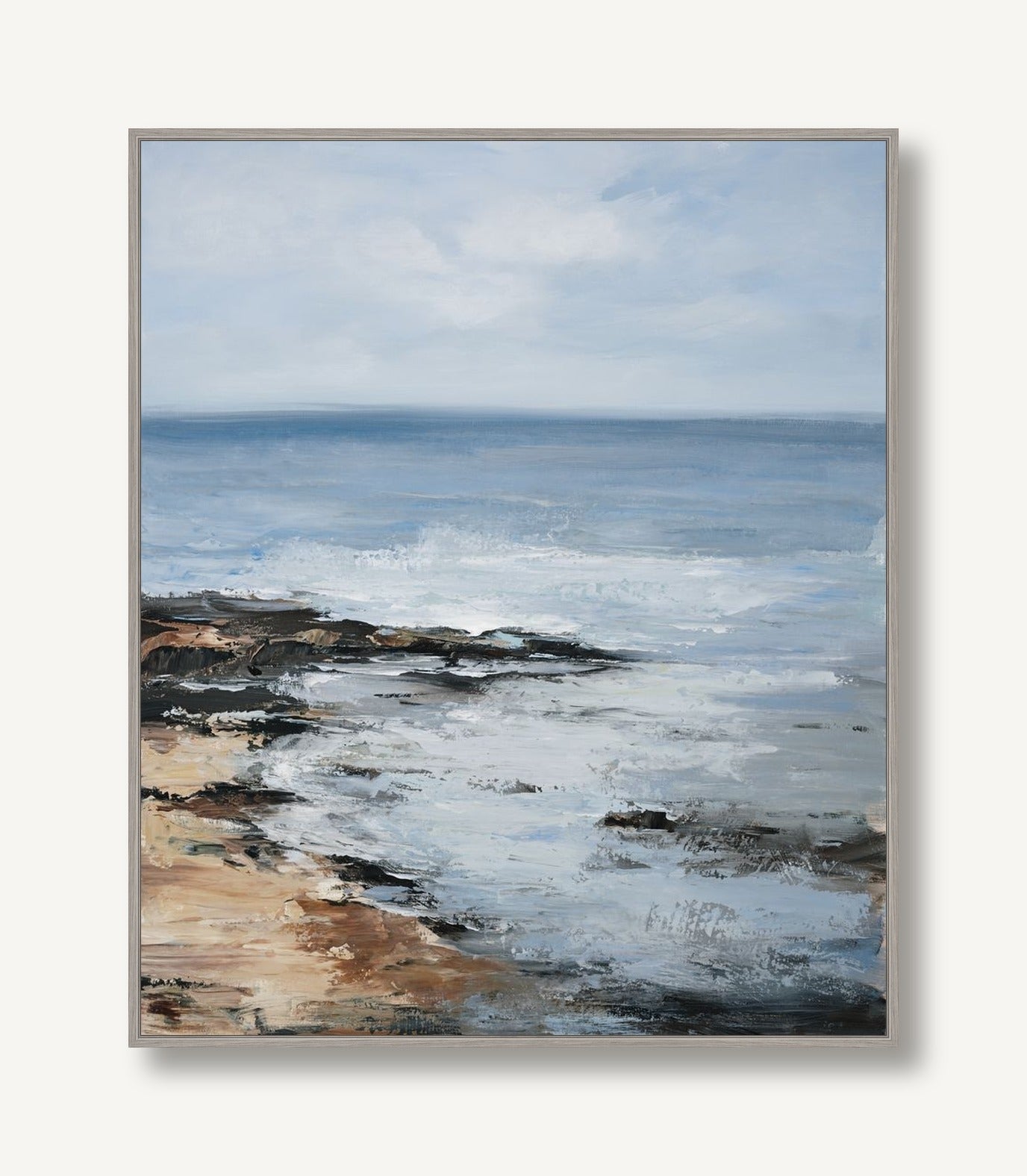 Endless Seaside 1 framed