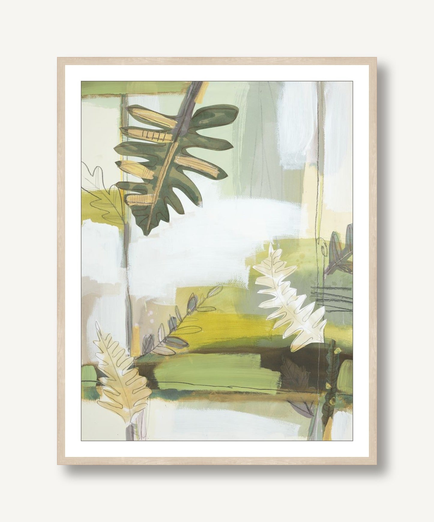 Jaded Hillside 3 framed