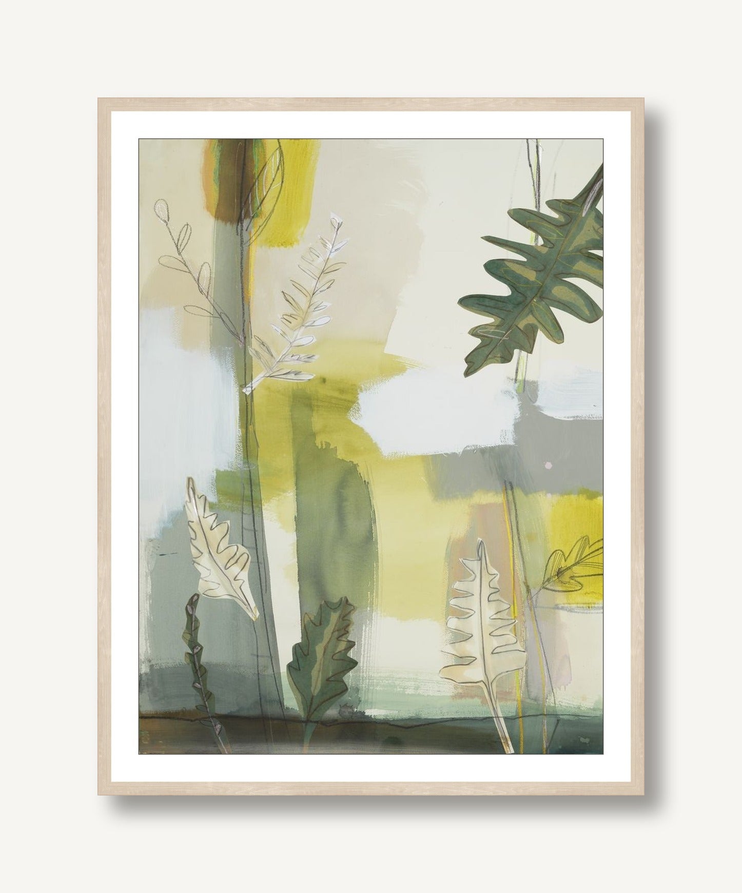 Jaded Hillside 4 framed