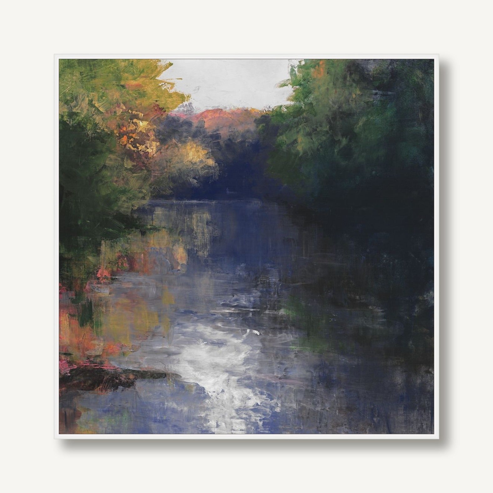 Mystic River 1 framed