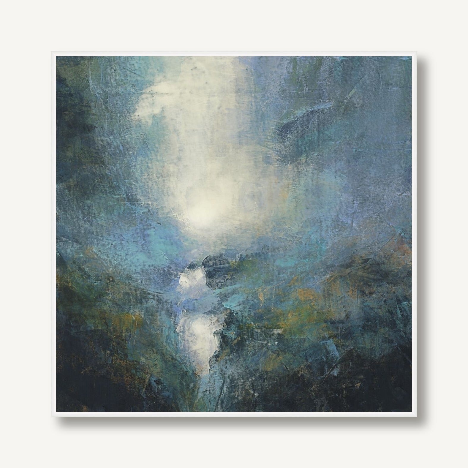 Moonlight Valley 1 framed