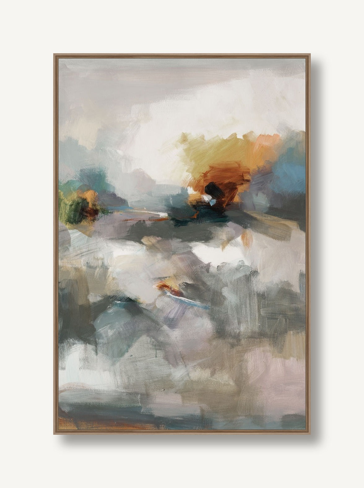 Mystified Embers 1 framed