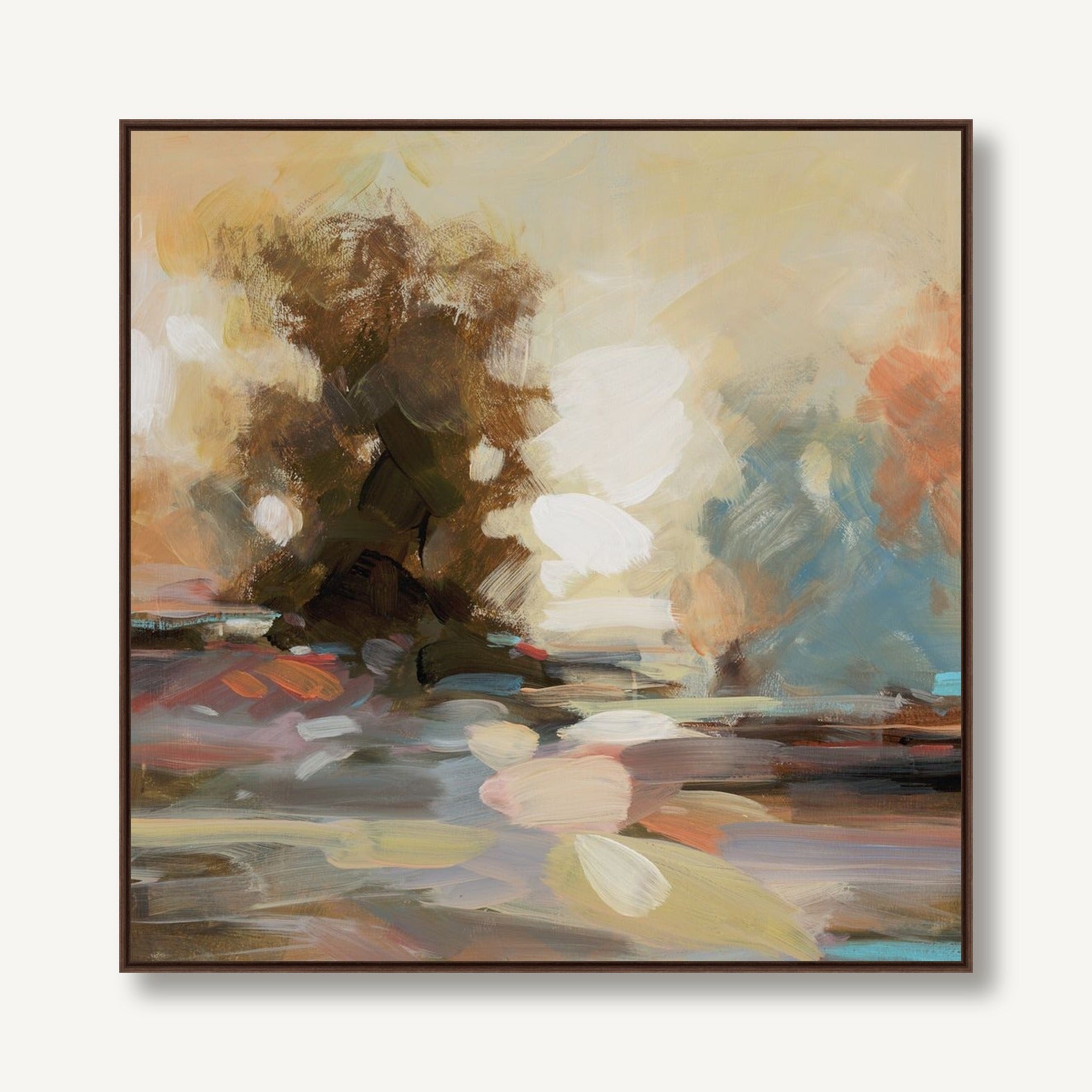 Shifting Colors 1 framed