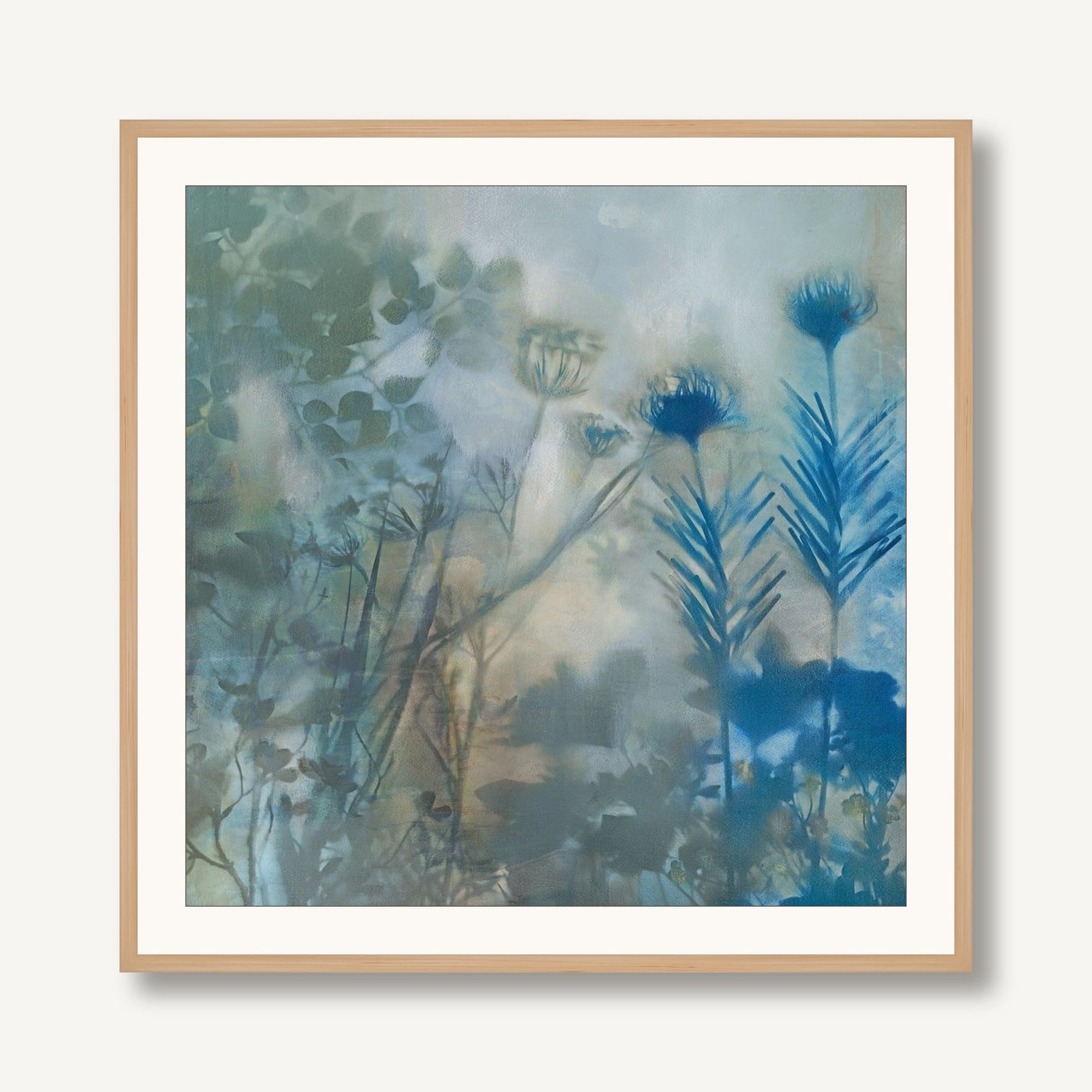 Subconscious Wildflowers 1 framed