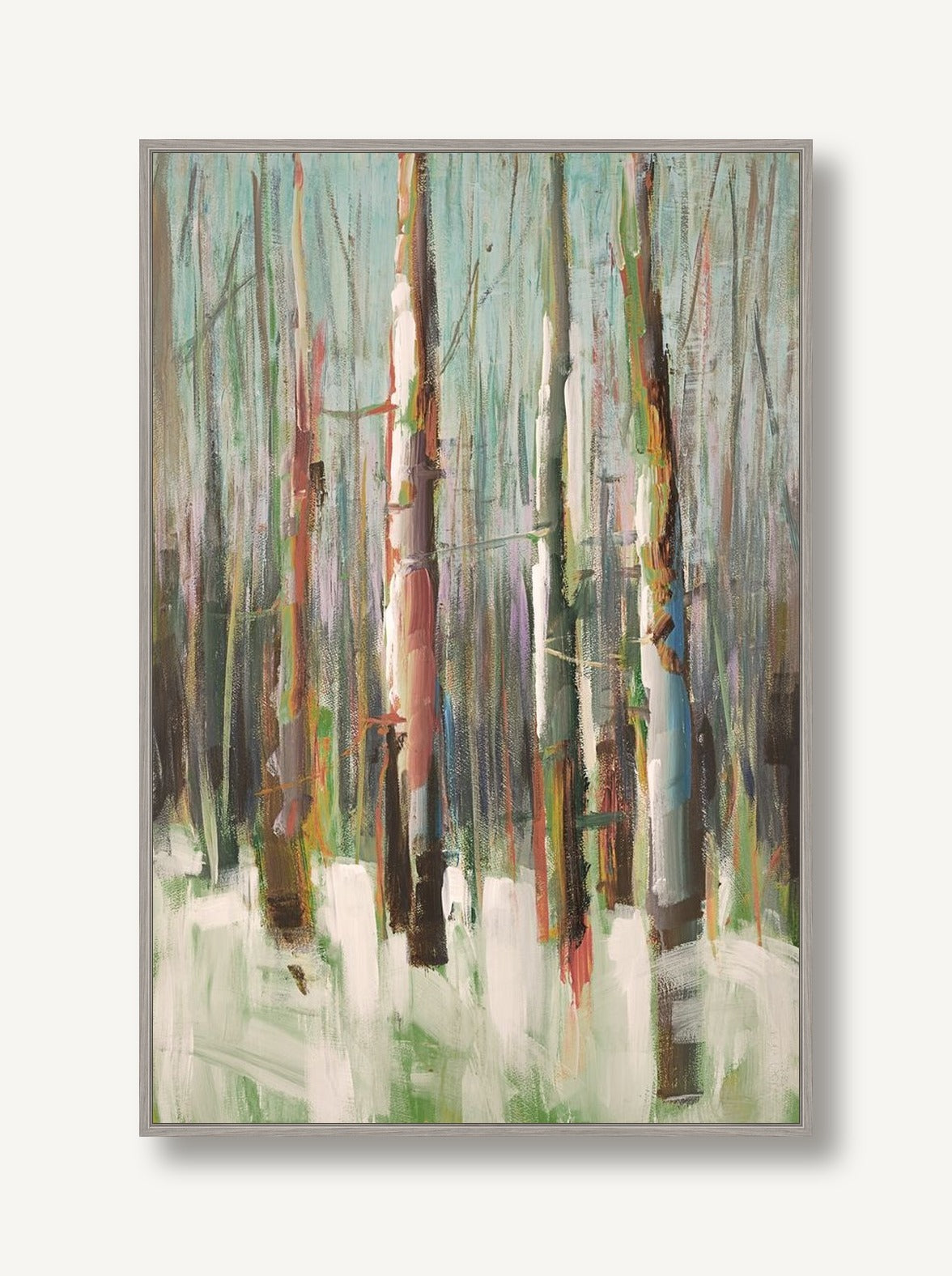 Shadowed Woodland 1 framed