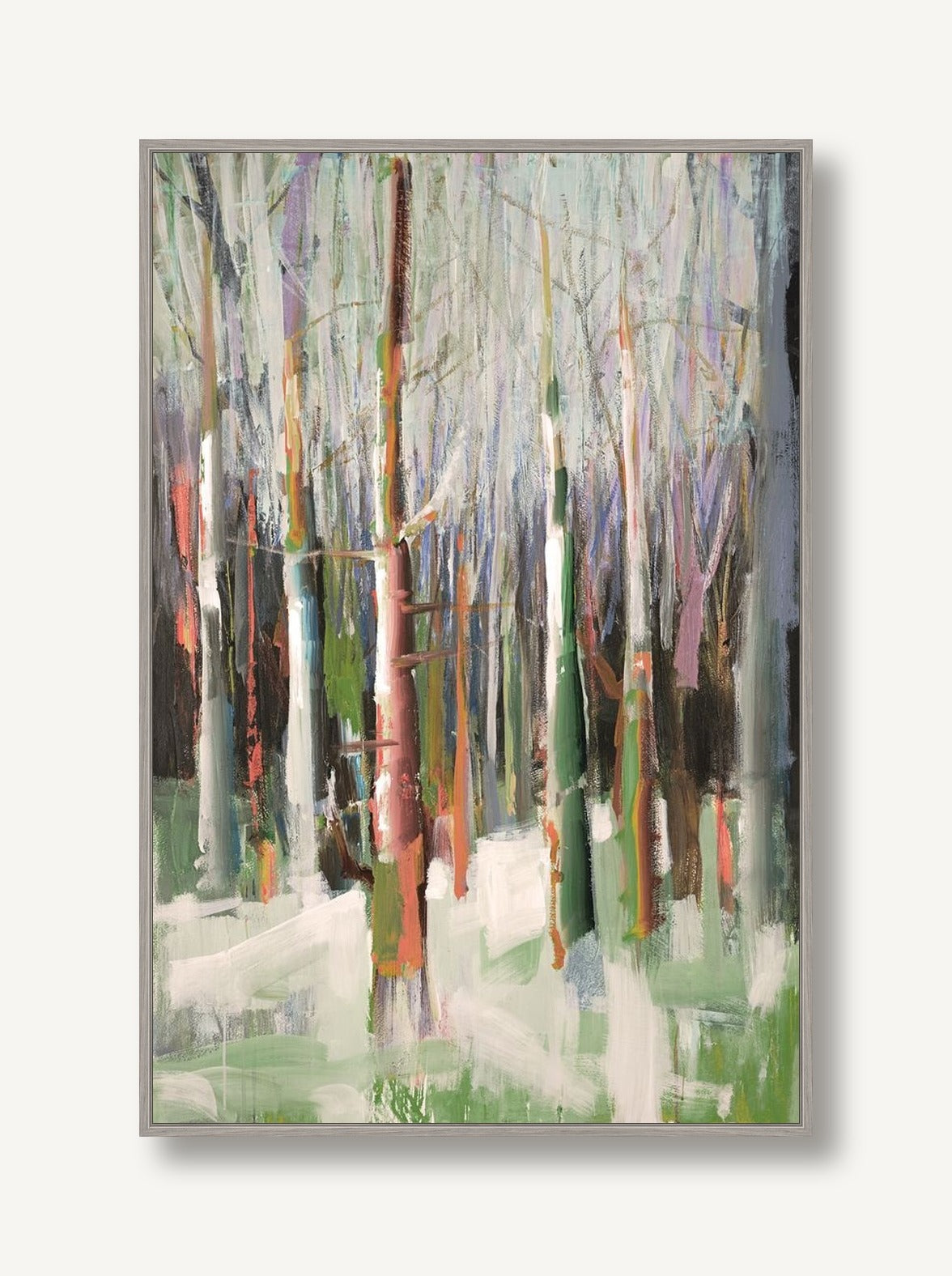 Shadowed Woodland 2 framed