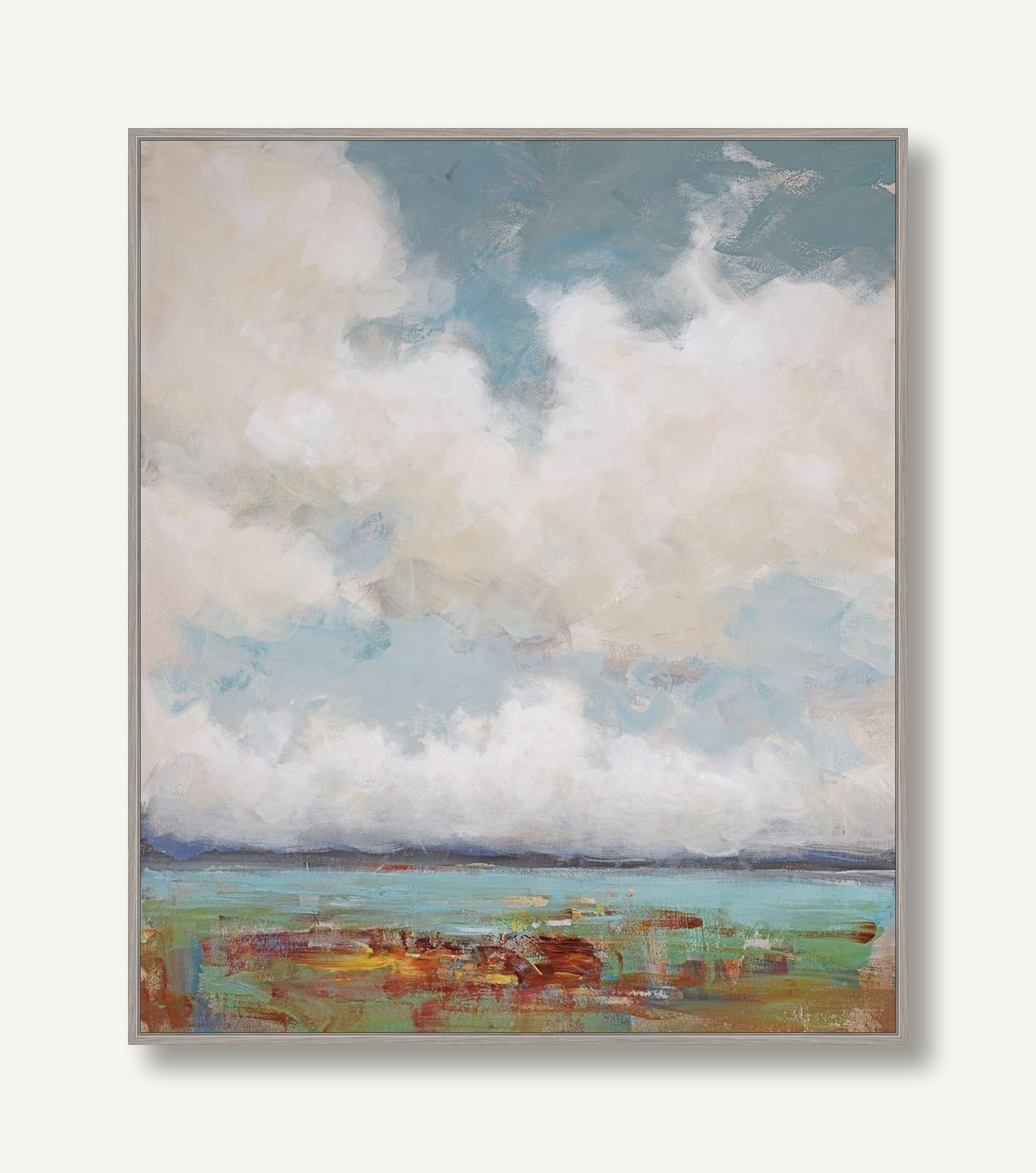 Sky Meets Sea 1 framed