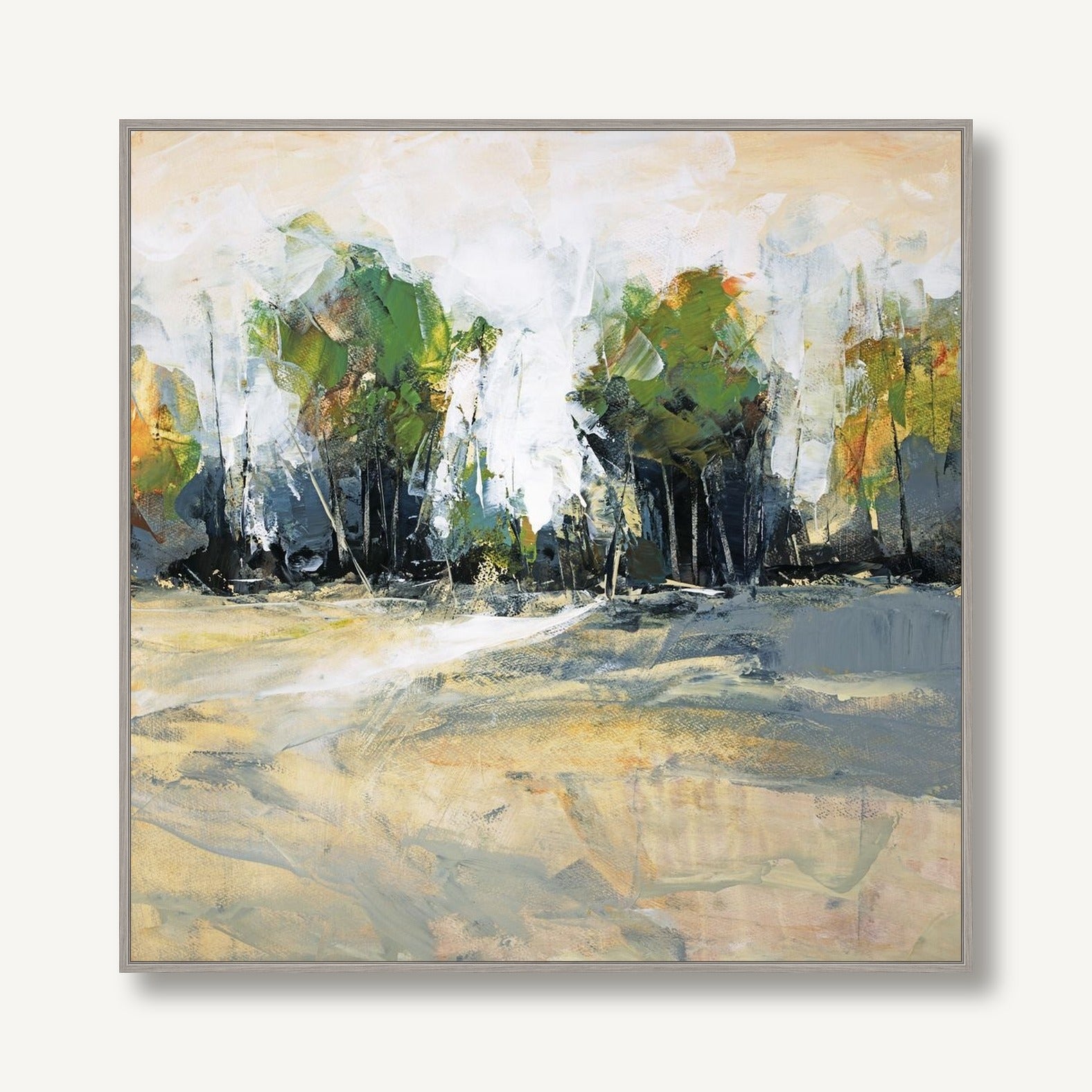 Wood's Edge 1 framed