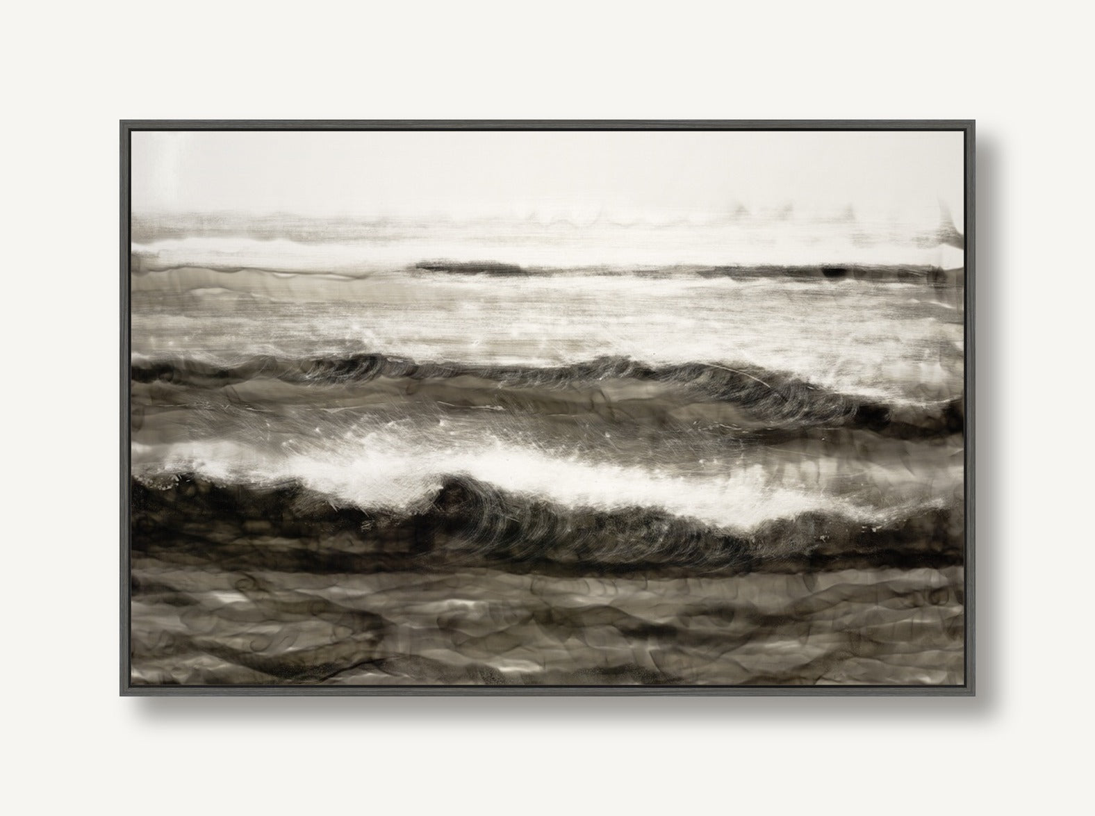 Waves of Brine 1 framed