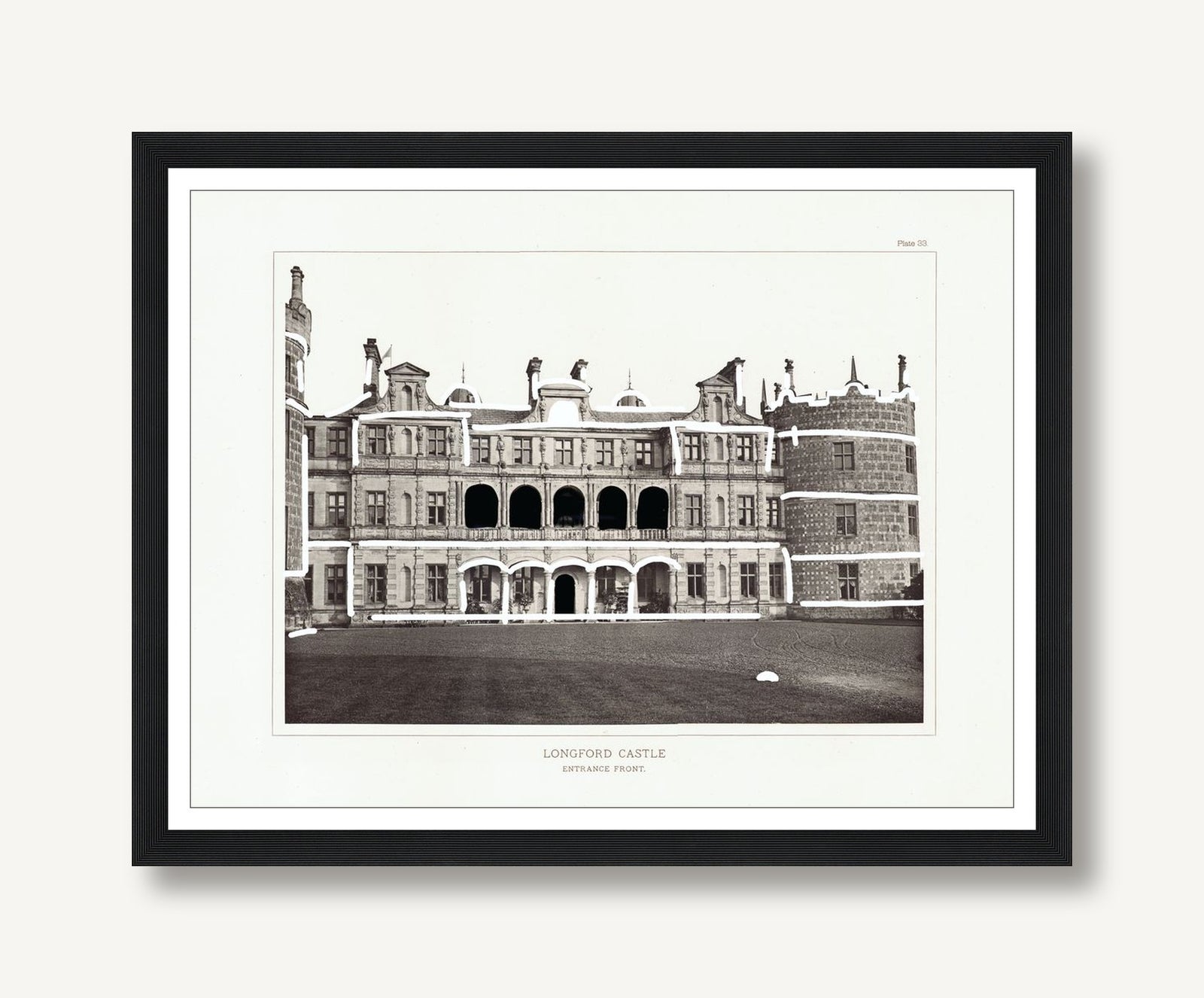 Architecture Plates 1 framed