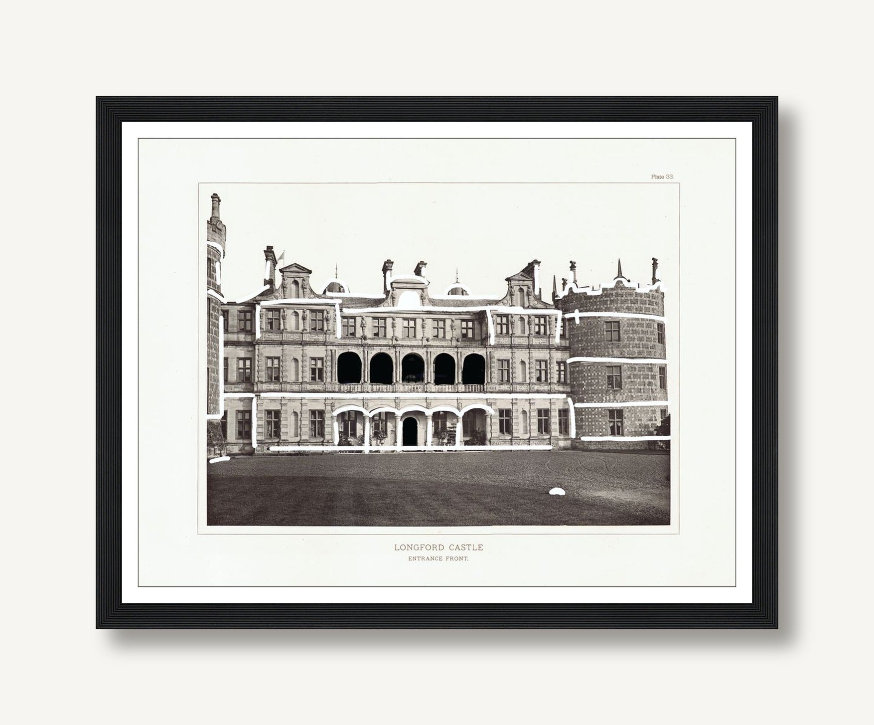 Architecture Plates 1 framed