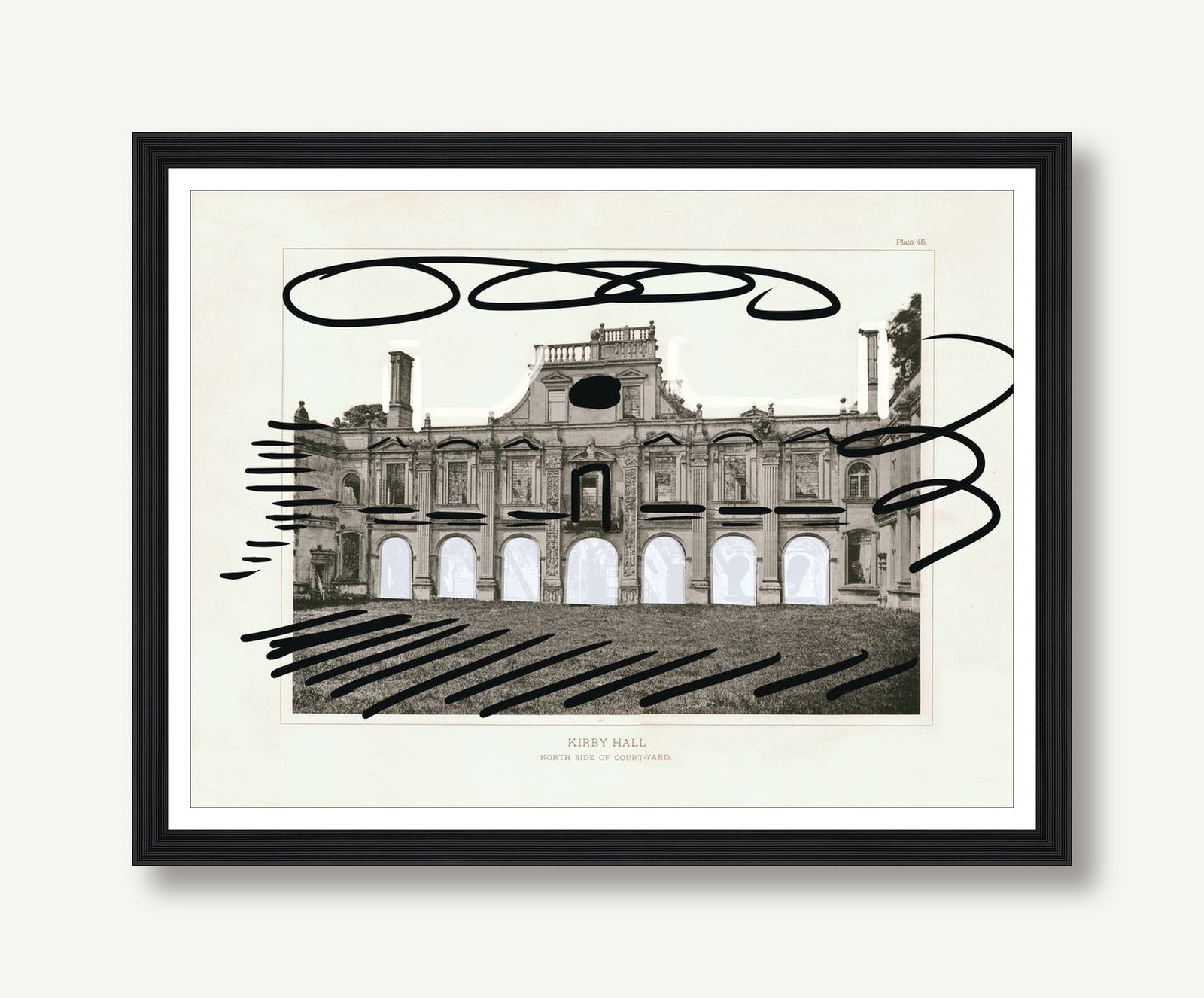 Architecture Plates 3 framed
