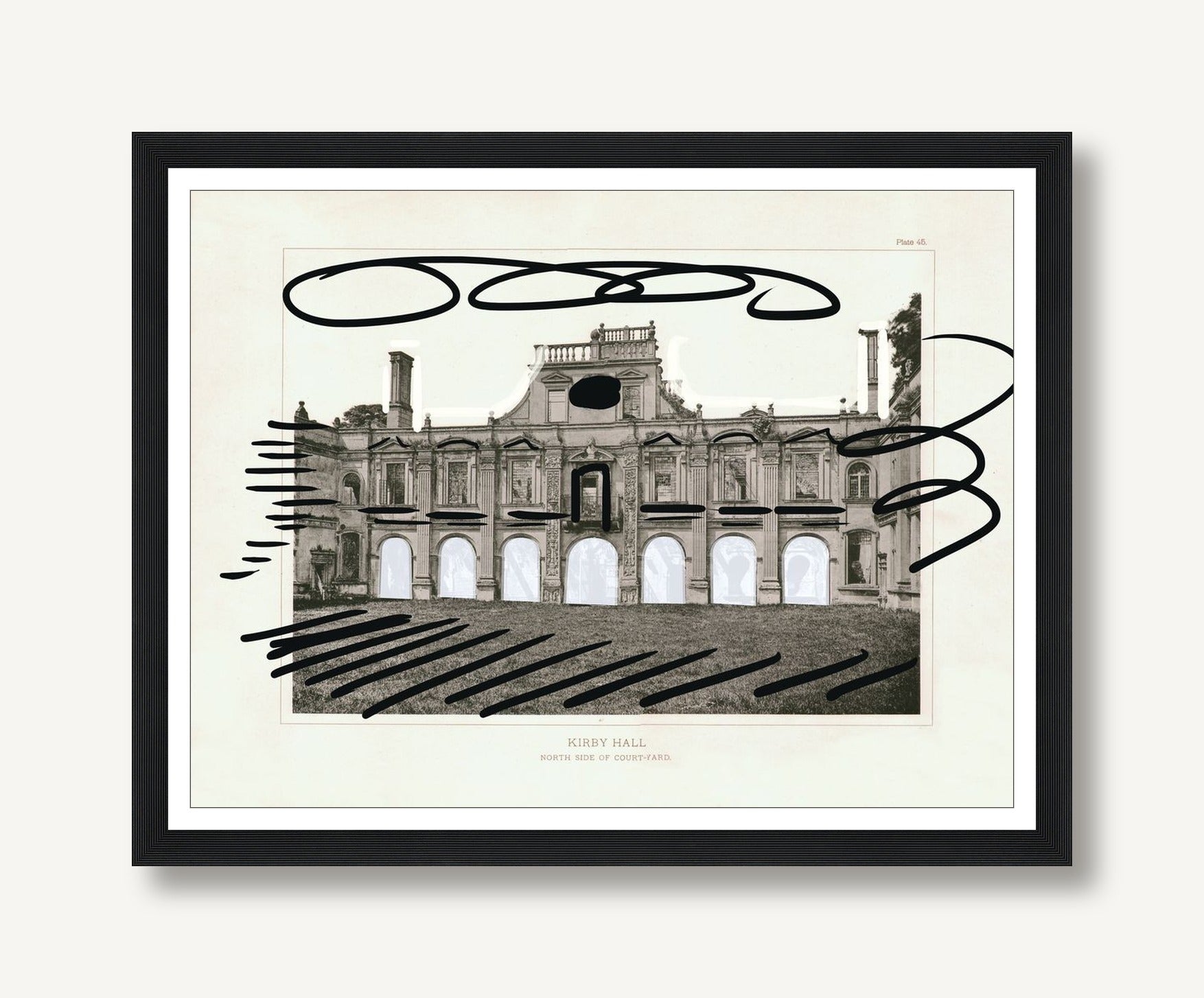 Architecture Plates 3 framed