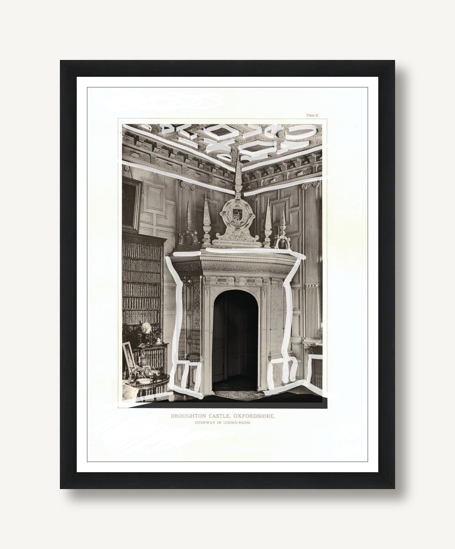 Architecture Plate Columns 1 framed