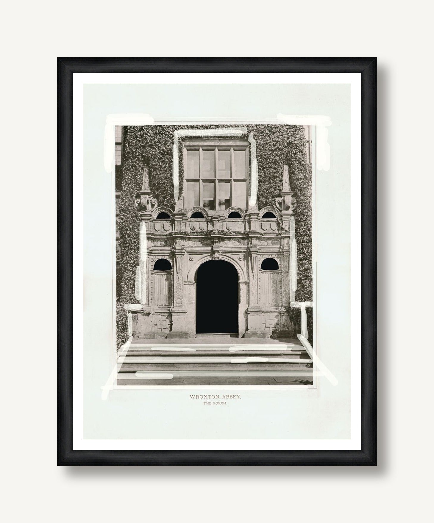 Architecture Plate Columns 2 framed