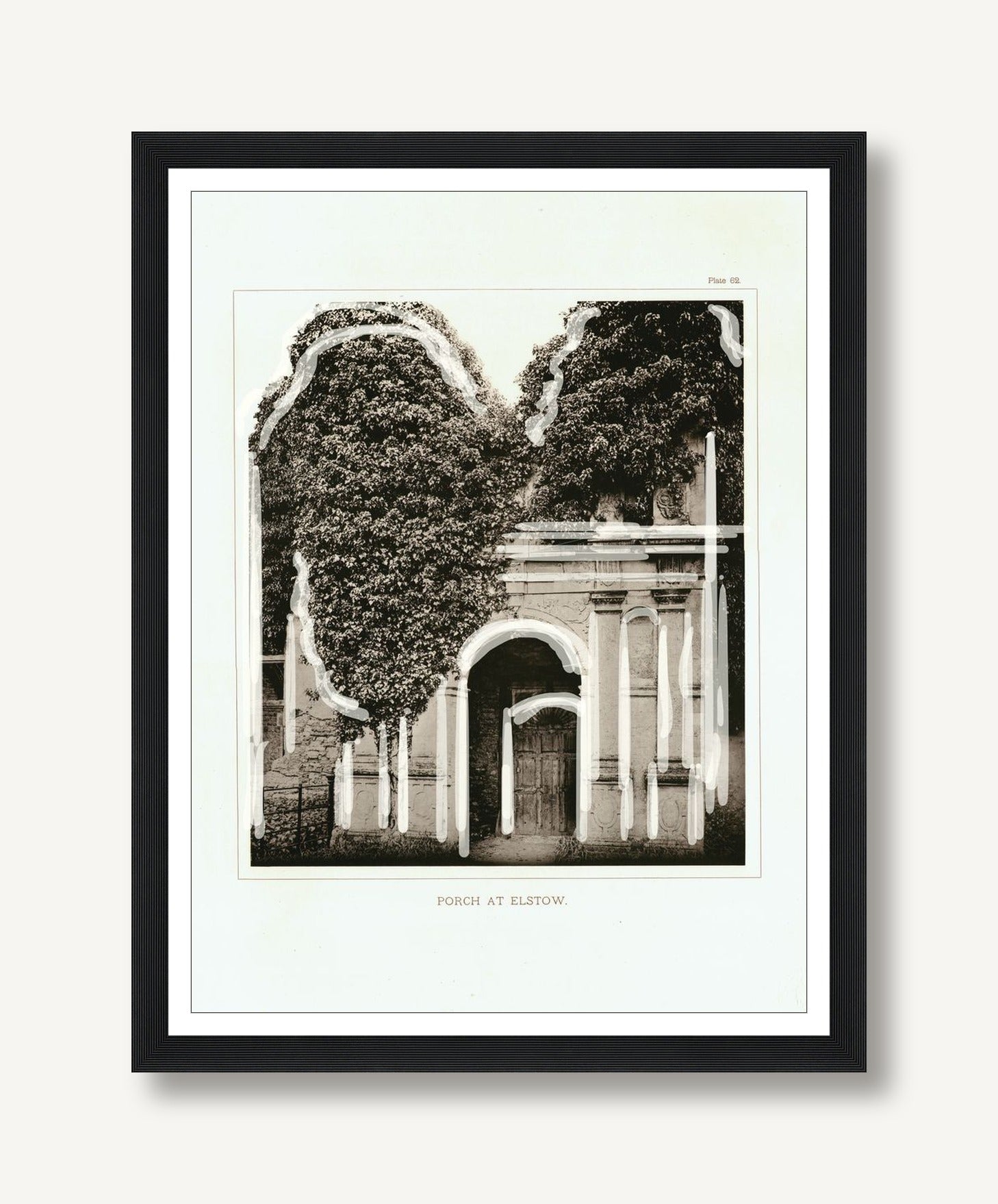 Architecture Plate Columns 3 framed