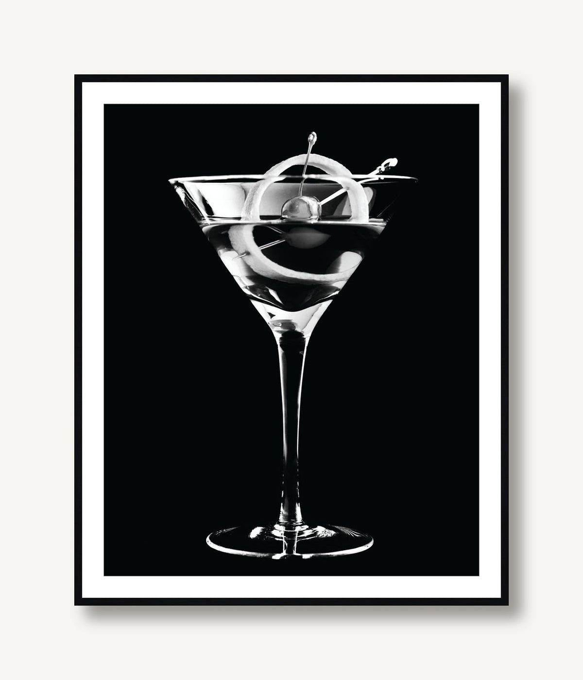 Cocktail Series 4 framed