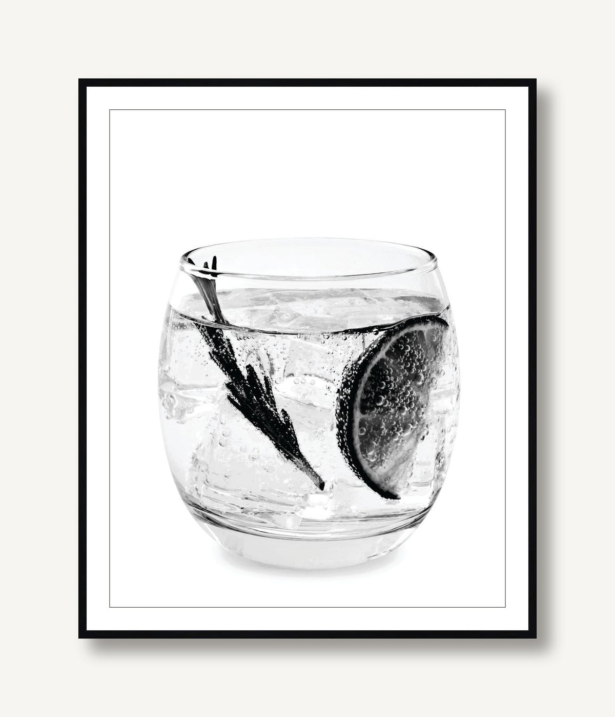 Cocktail Series 6 framed