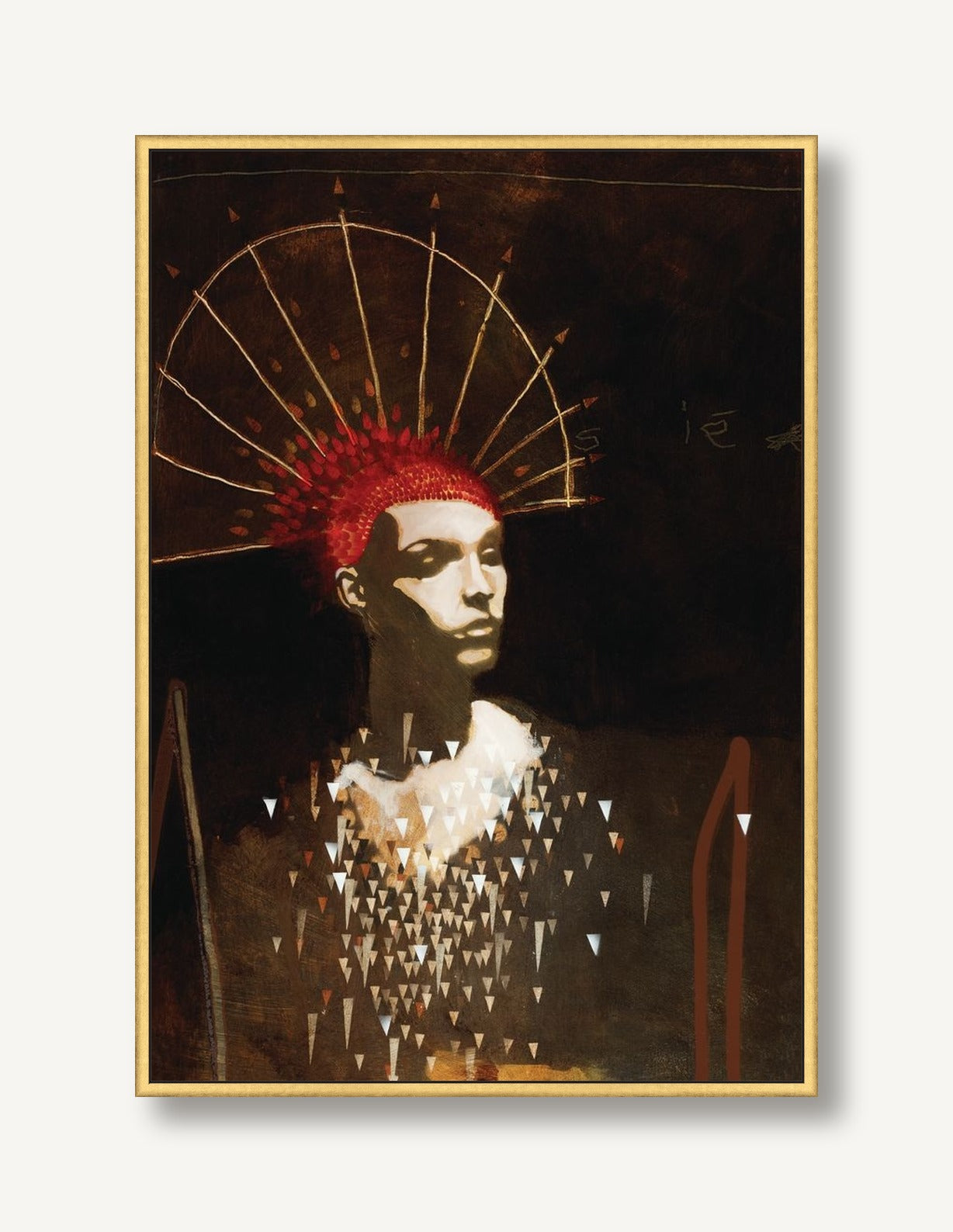 Empress 1 framed