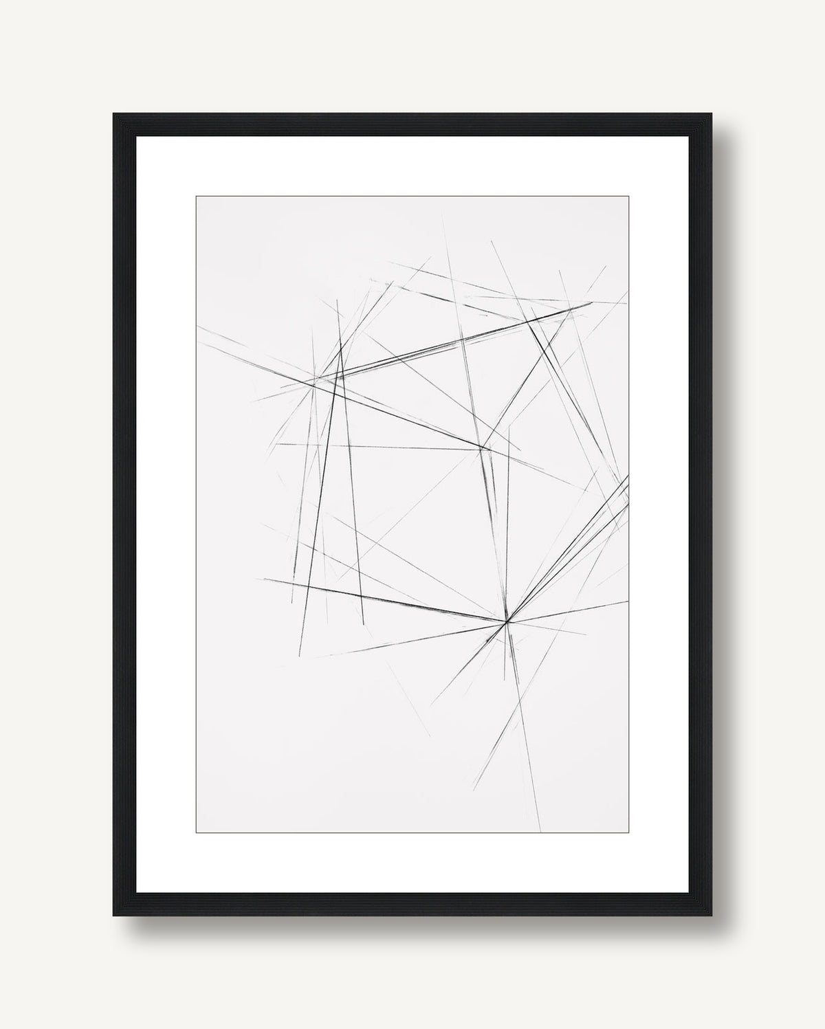 Geometric Progression 8 framed
