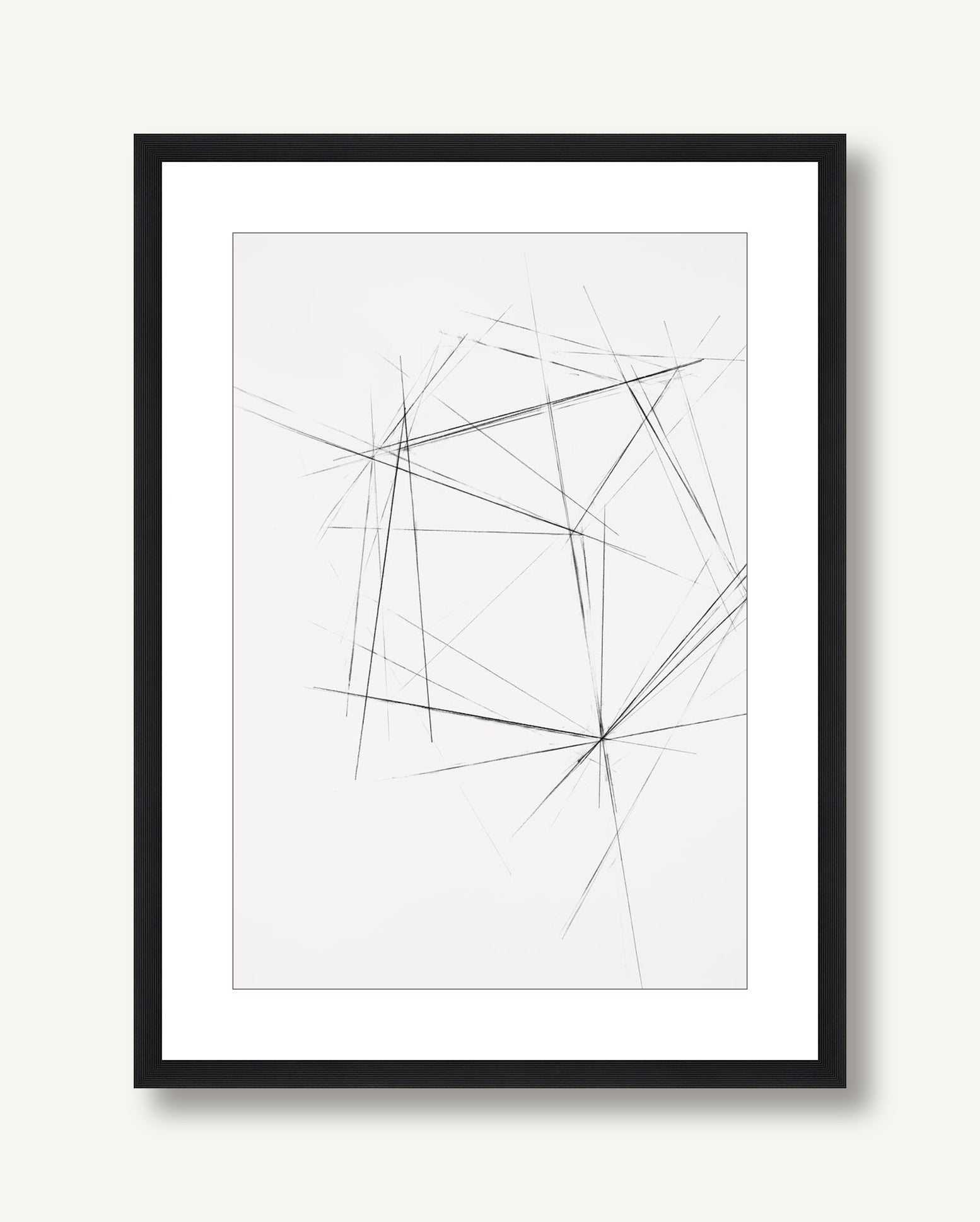 Geometric Progression 8 framed