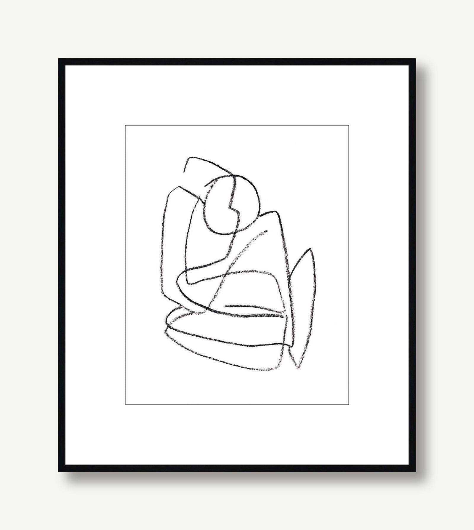 Linear Figures 4 framed