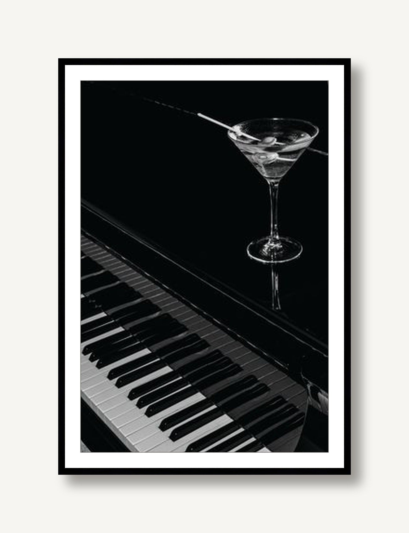 Martini Melody 1 framed