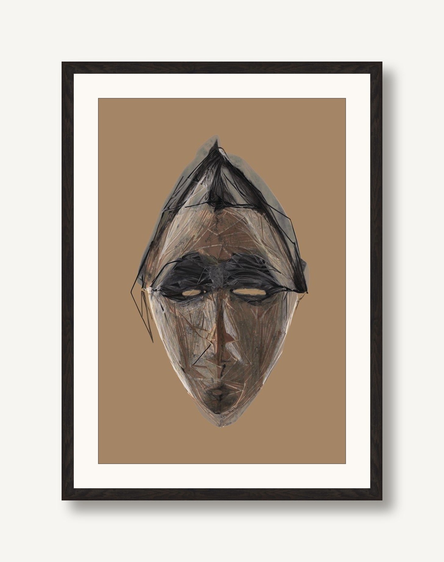 Modern Portraits 1 framed