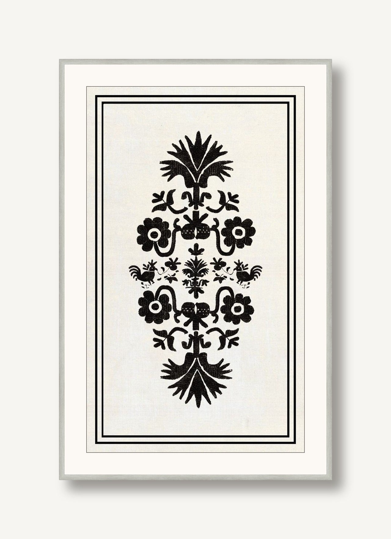 Nordic Pattern 1 framed