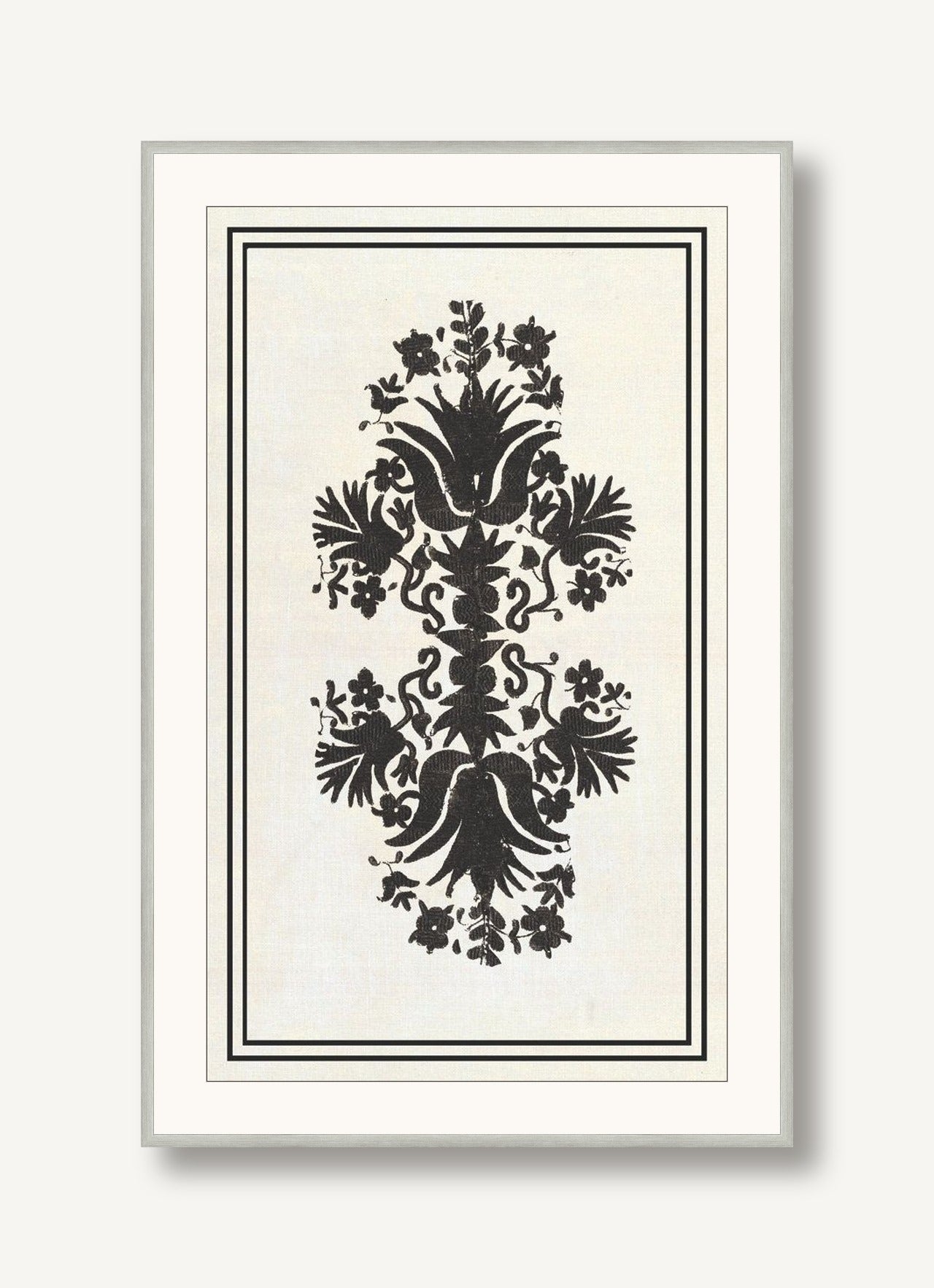 Nordic Pattern 2 framed